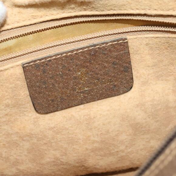 GUCCI GG Supreme Web Sherry Line Bag Pvc Beige Gold 904 02 049 - Picture 15 of 16